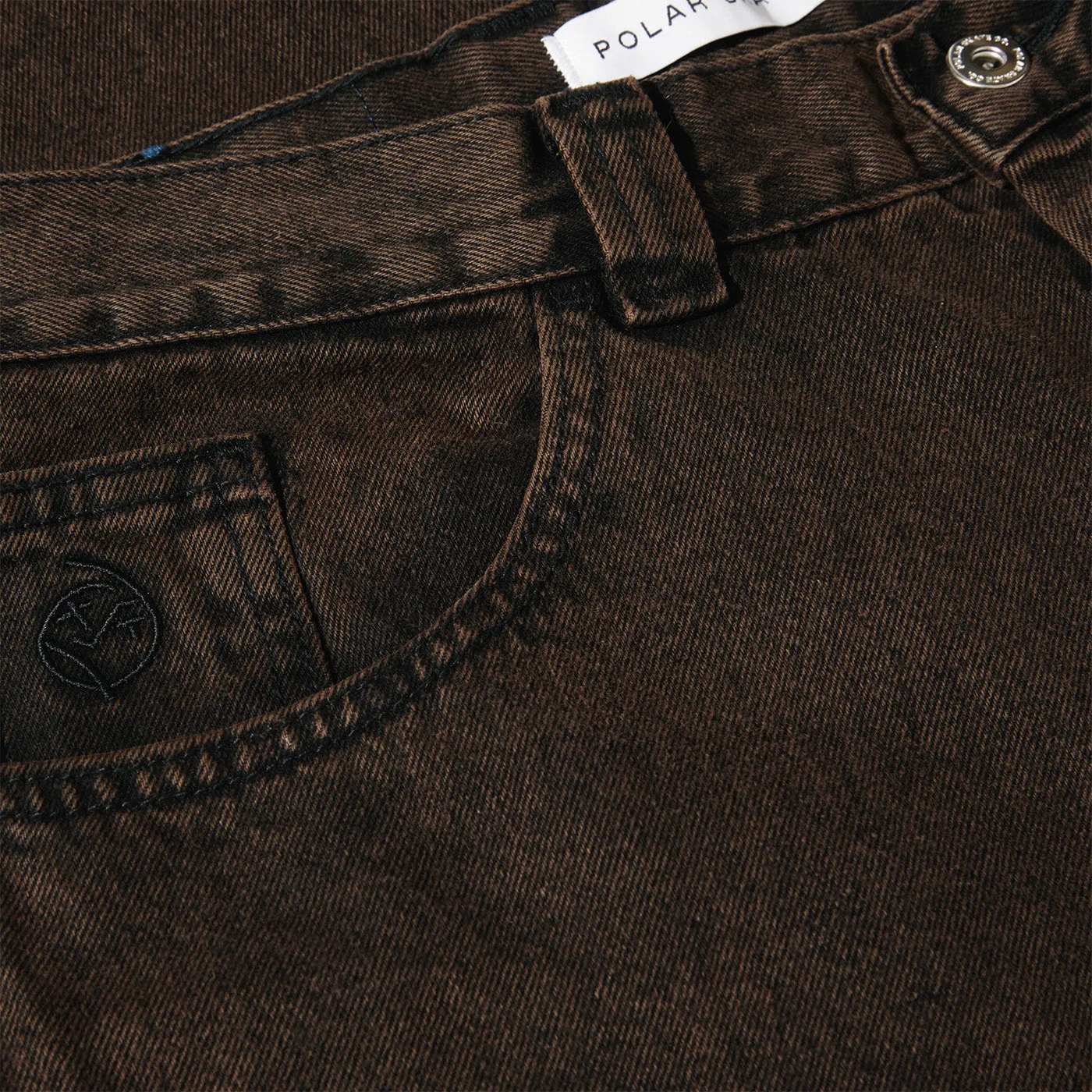 Polar Skate Co. Big Boy Jeans Brown Black SP24