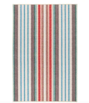 Ranch Stripe Machine Washable Rug