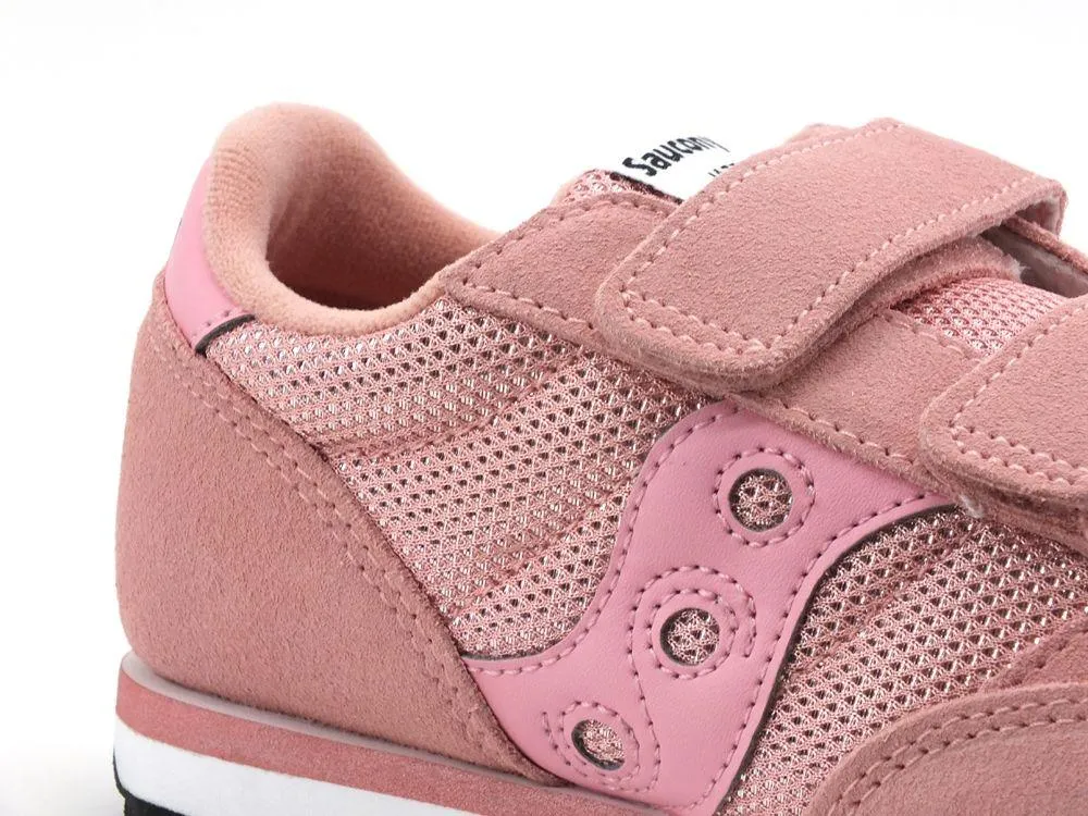 SAUCONY Jazz O Duble HL Kids Sneaker Bambino Strap Pink Metallic SK164798