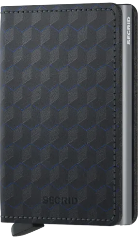 Secrid Slim Wallet - Optical Black-Titanium