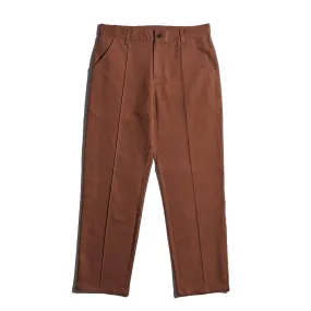 SexHippies Stitched Crease Work Pant Chestnut