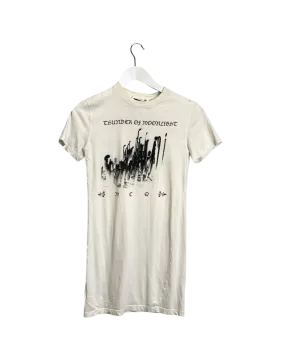 Size XXS - Alexander McQueen White Thunder of Moonlight T-shirt