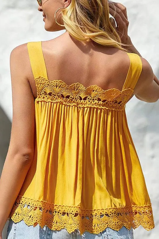 Spring Fling Yellow Top