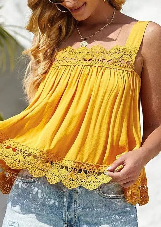 Spring Fling Yellow Top