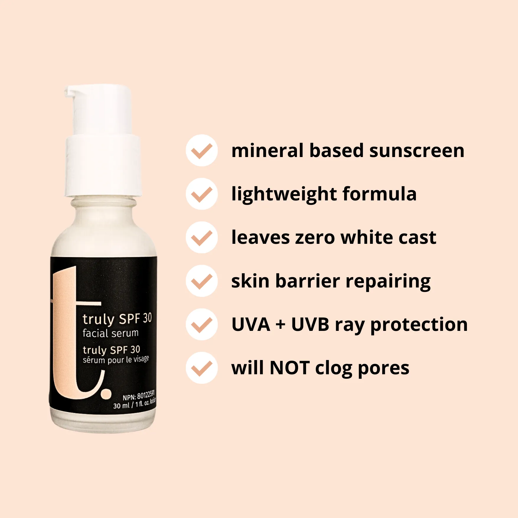 Truly SPF 30 | Facial Serum