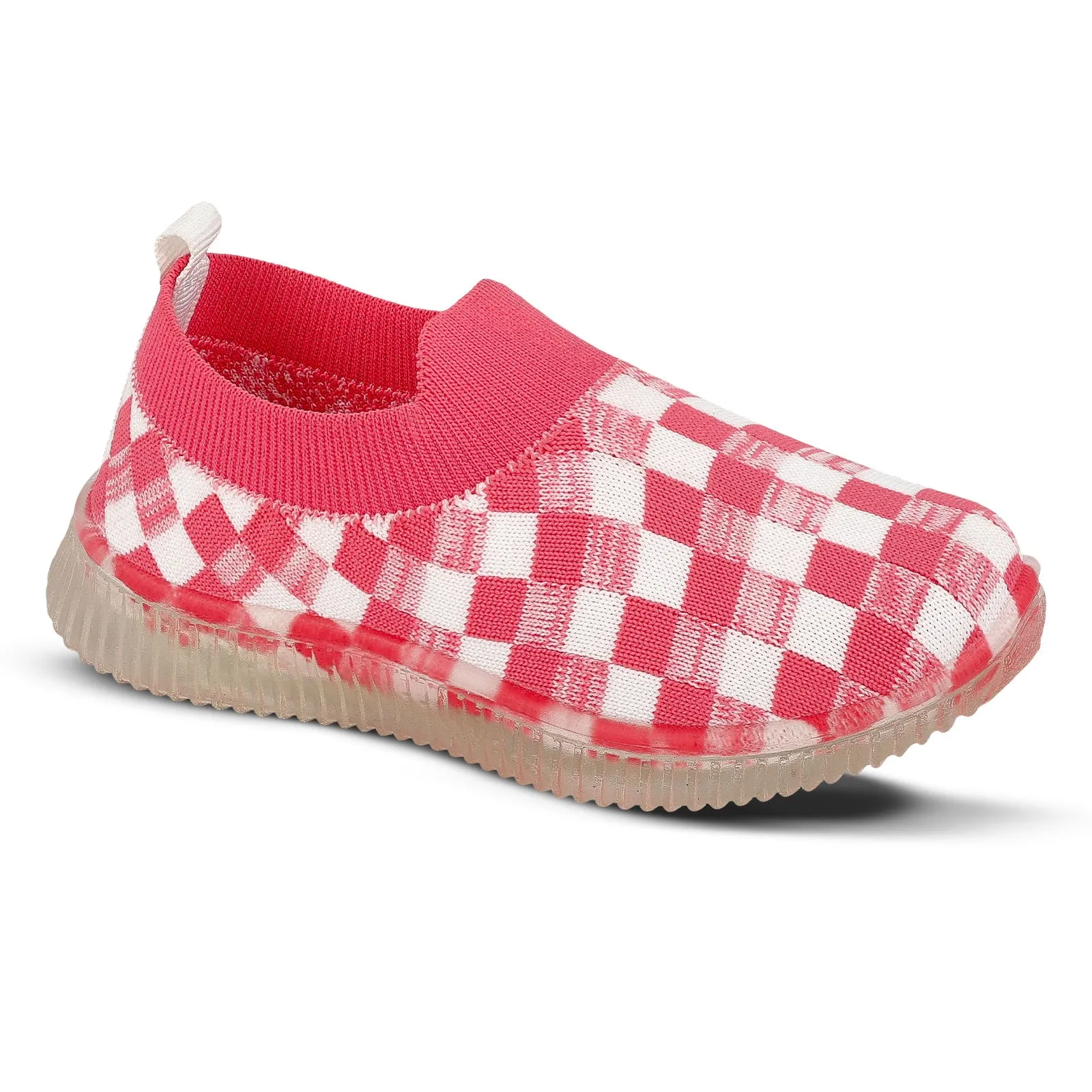 Walkaroo Kids Shoe - WK370 Peach White