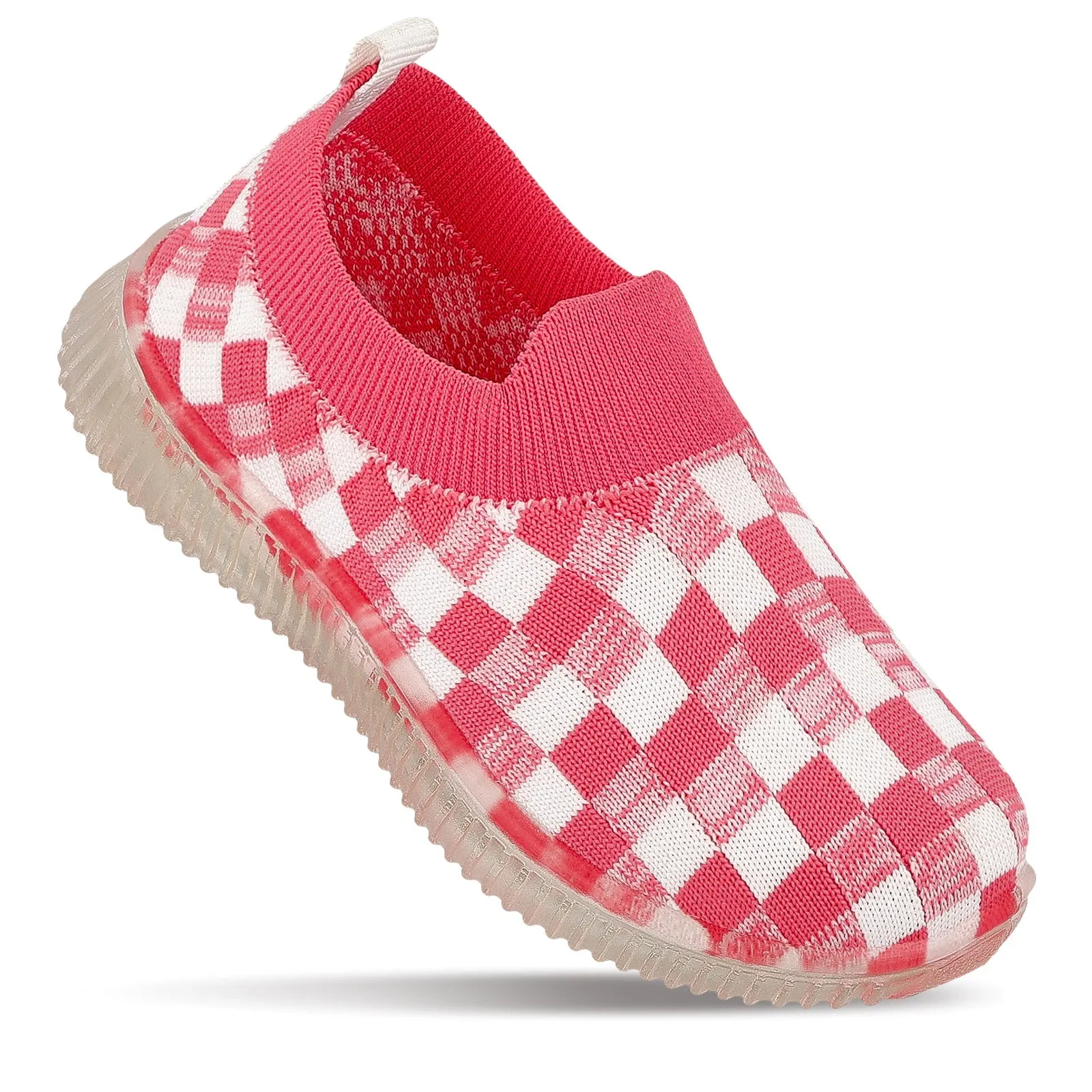 Walkaroo Kids Shoe - WK370 Peach White