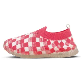 Walkaroo Kids Shoe - WK370 Peach White