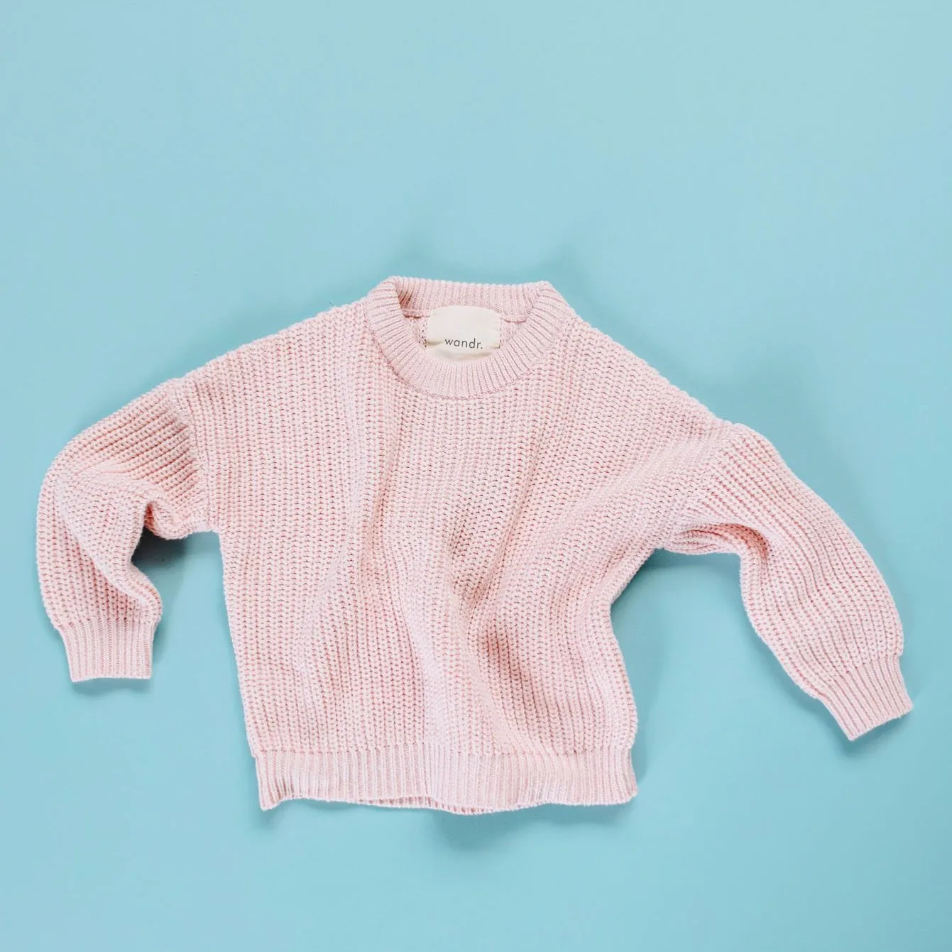 Wandr - Chunky Pink mix Pullover Knit