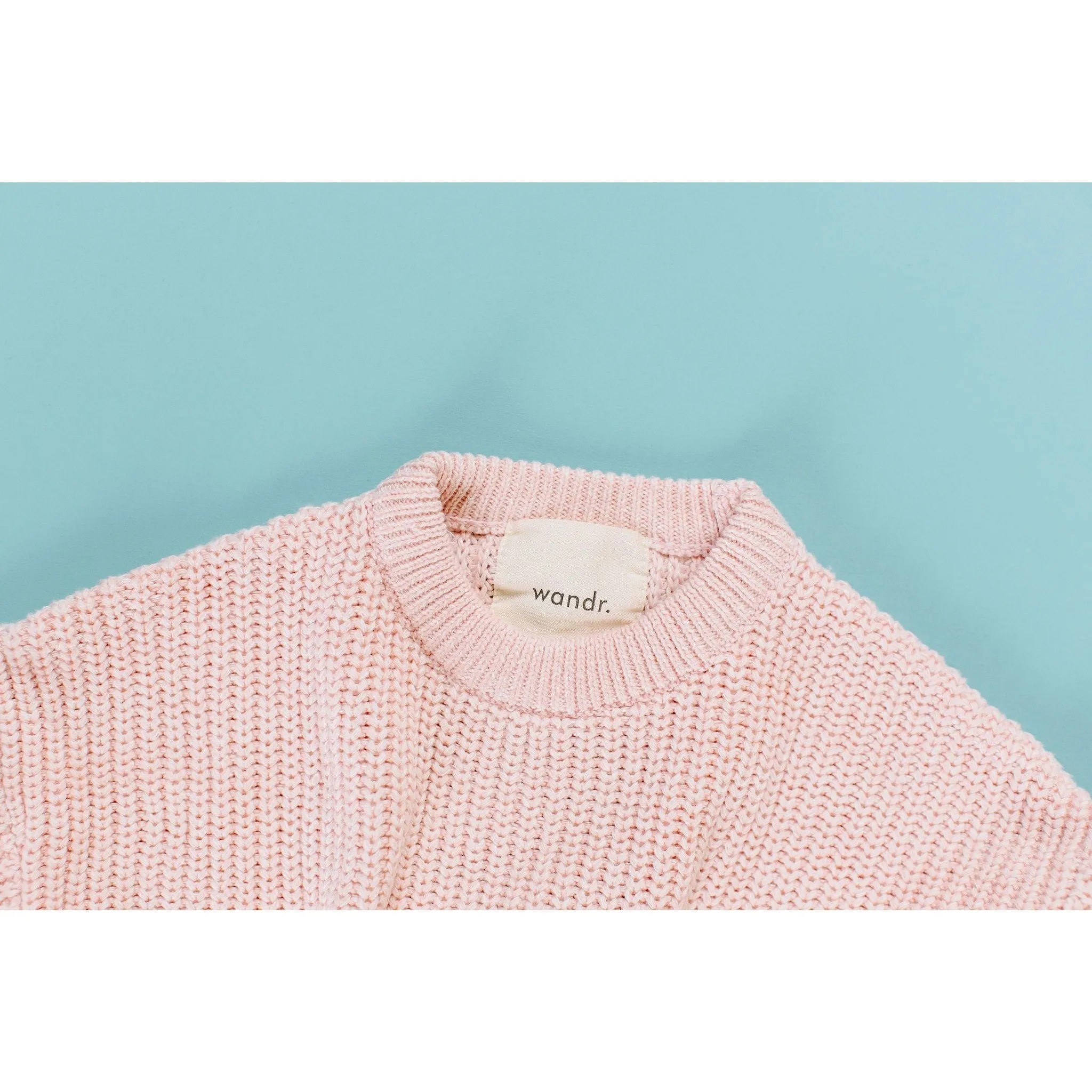 Wandr - Chunky Pink mix Pullover Knit