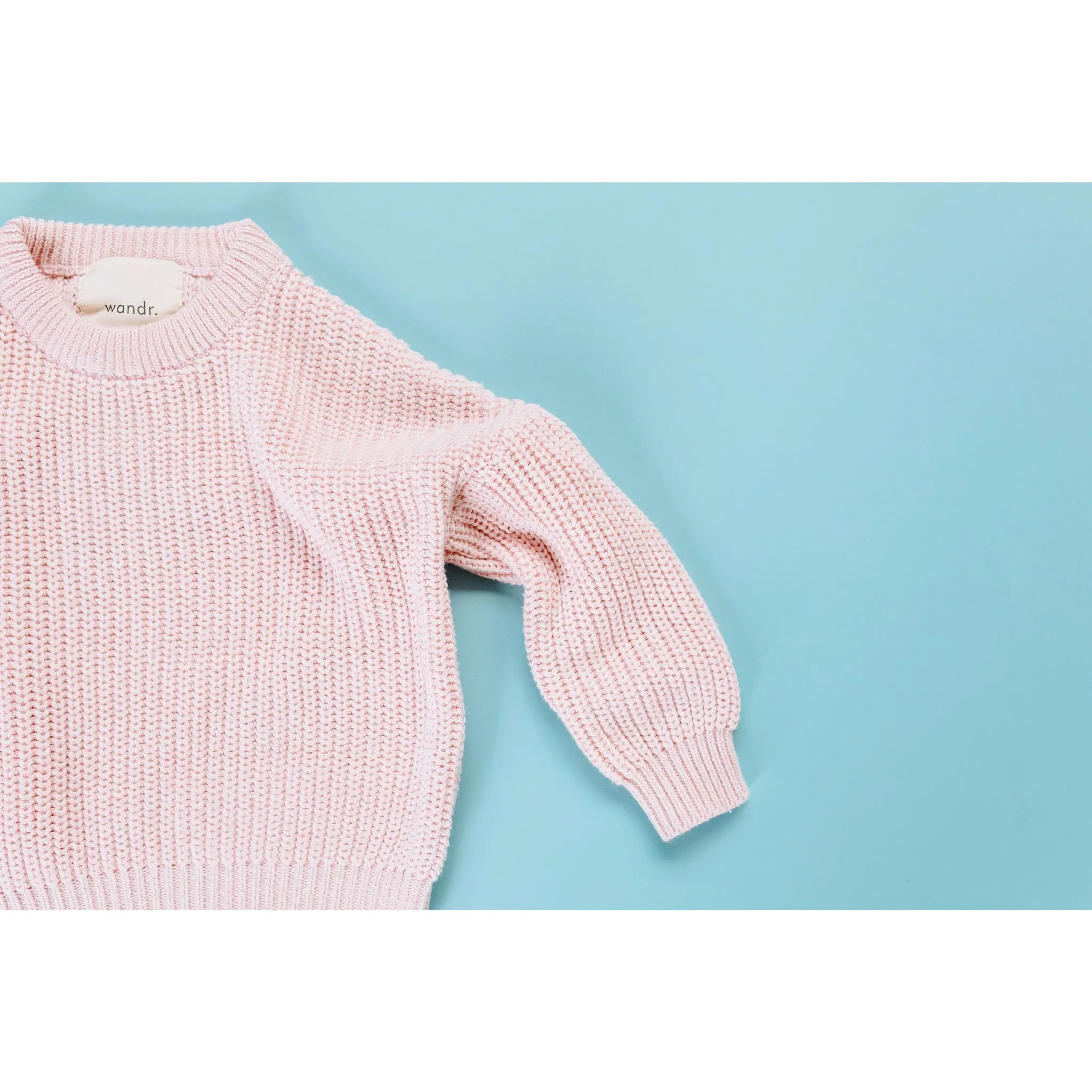 Wandr - Chunky Pink mix Pullover Knit