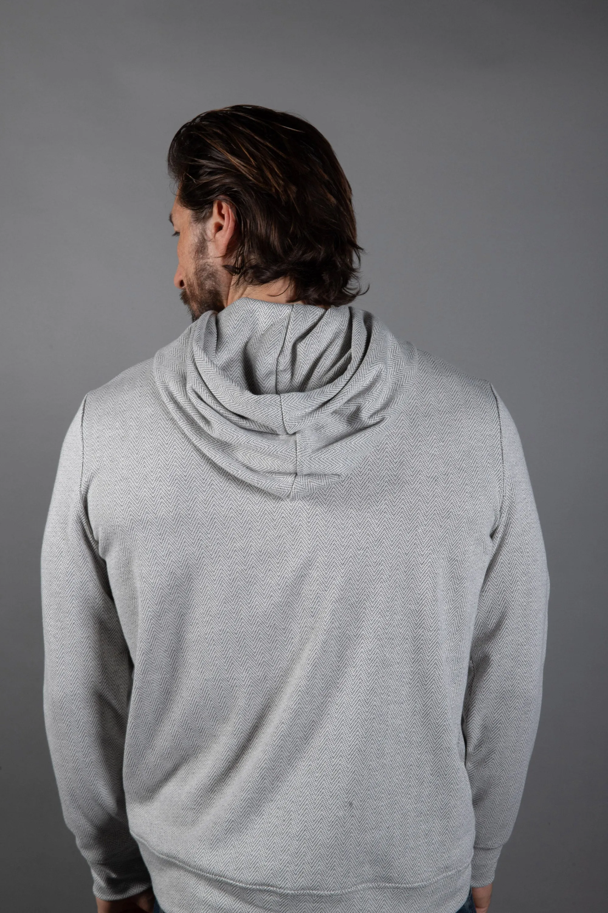 Westin Herringbone Kangaroo Hoodie