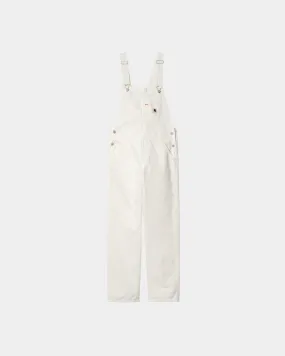 Women's Bib Overall Straight - Drill | Off-White