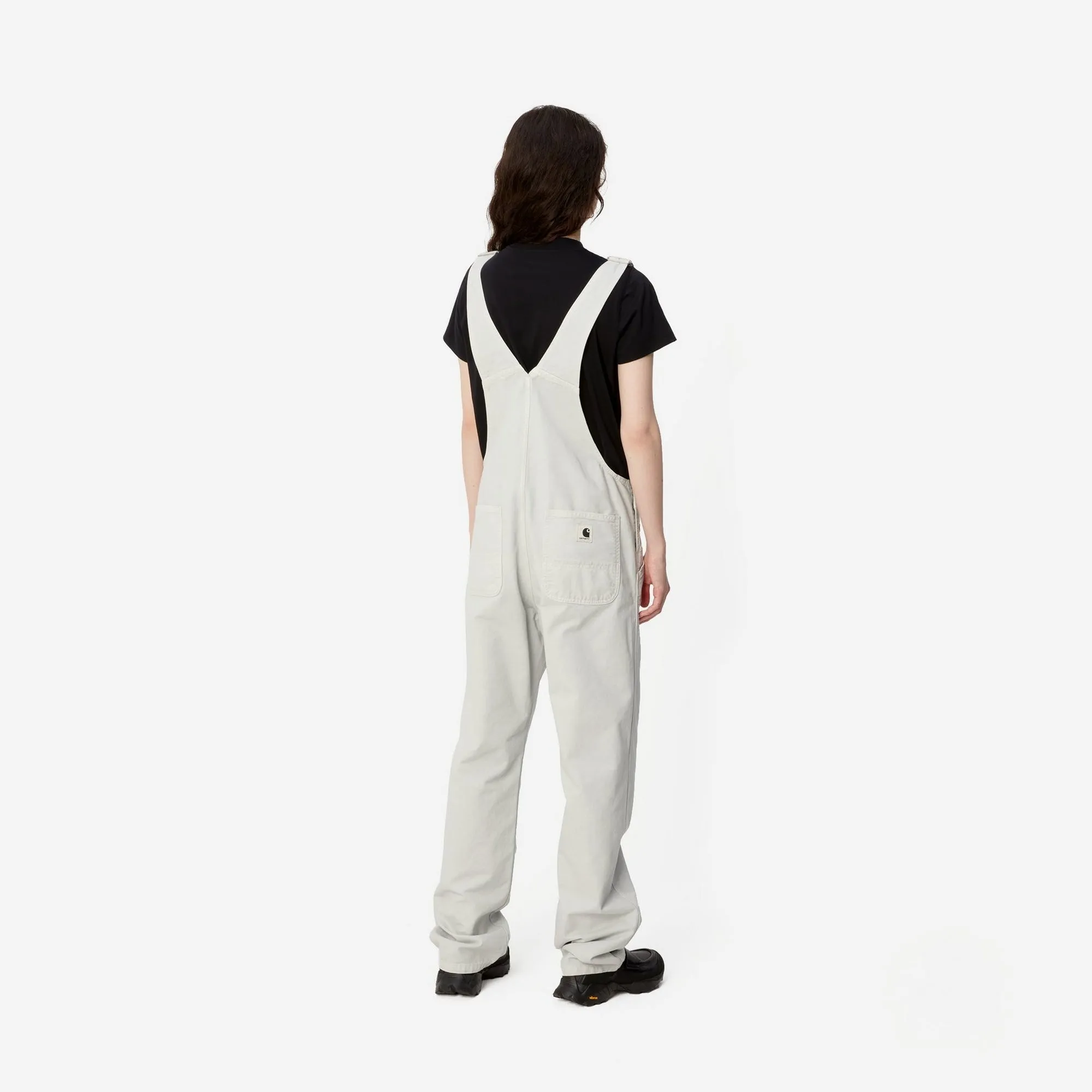 Women's Bib Overall Straight - Drill | Sonic Silver