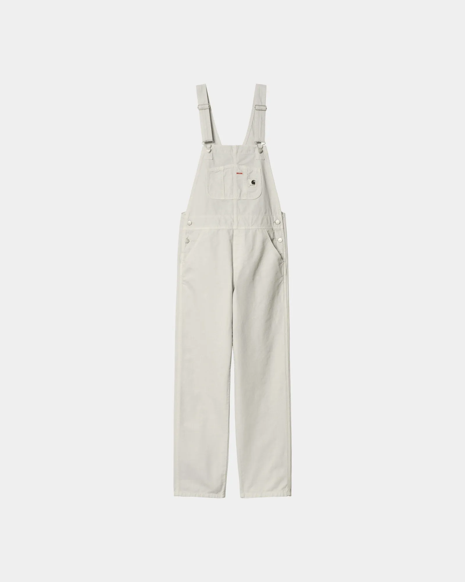 Women's Bib Overall Straight - Drill | Sonic Silver