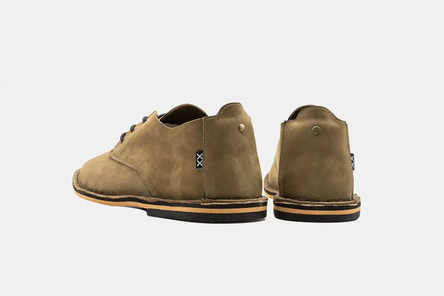 Zapato Hombre - Angur Nubuck Verde